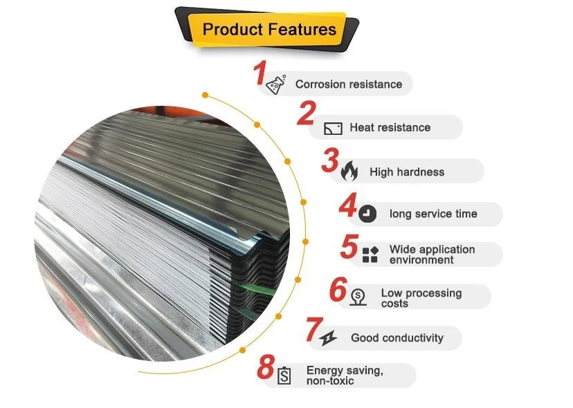 Galvalume Aluminum Zinc Roofing Steel Sheet FEATURE Galvalume Aluminum Zinc Roofing Steel Sheet FEATURE