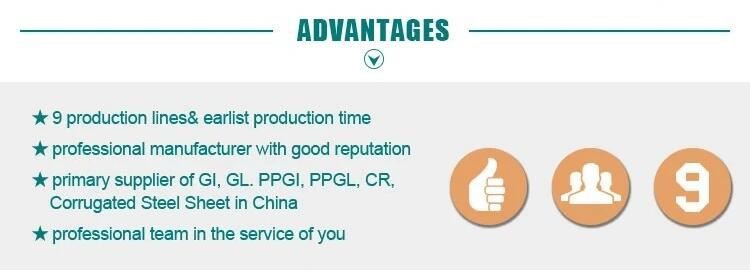 Blue Color Coated Aluzinc Steel Roofing Sheet advantage
