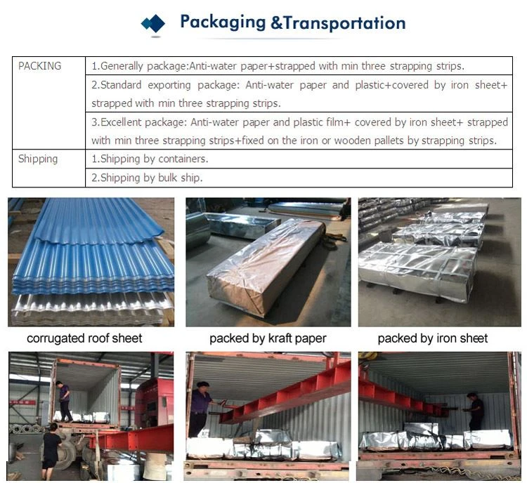PPGL 18 Gauge Color Coated Steel Roofing Sheet