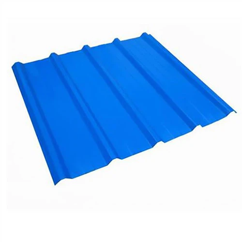 Taflen Corrugated Galfanized Lliw wedi'i Gorchuddio