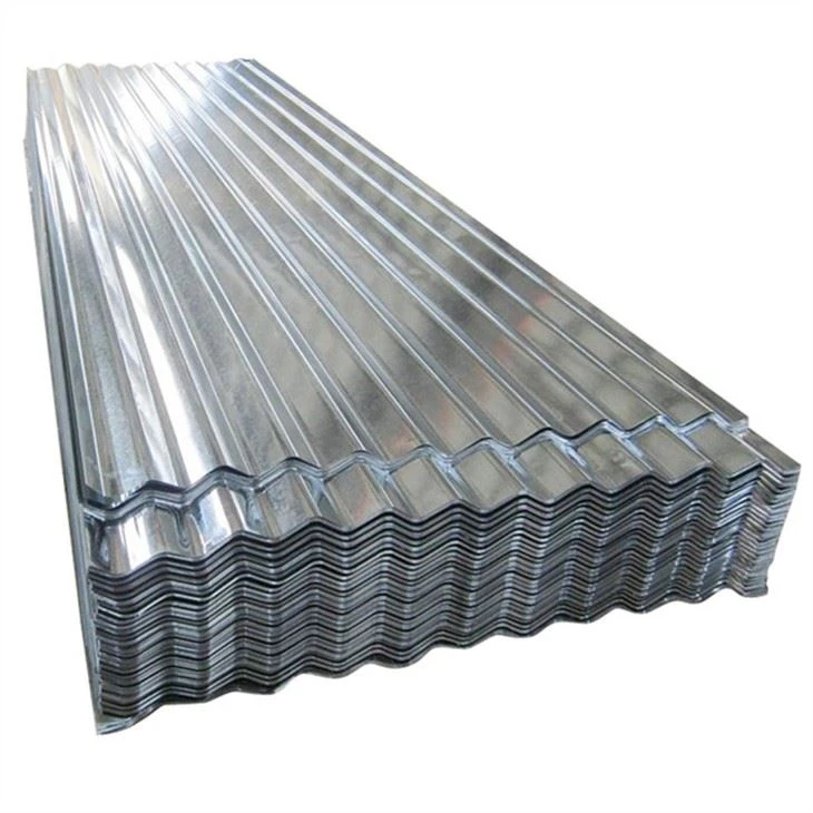 Zinc Aluminium Taflenni Toeau Metel wedi'u Llygru